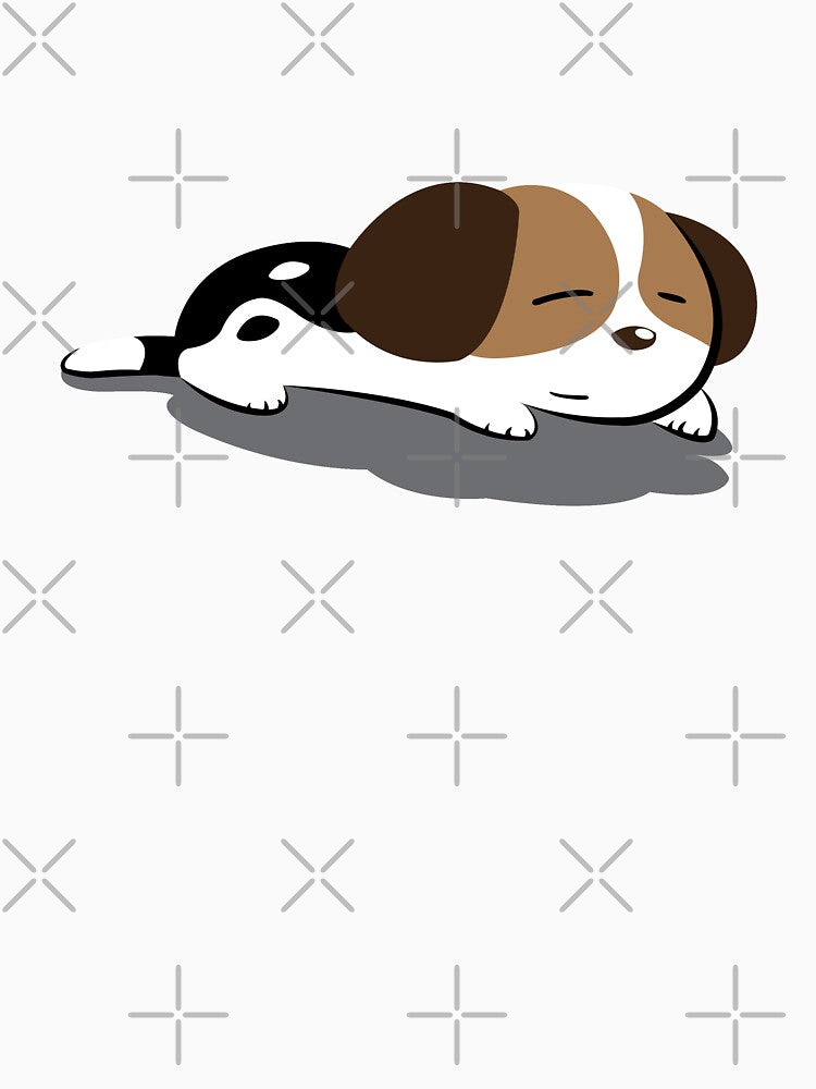 Kawaii Sleepy Beagle by HenryMaster