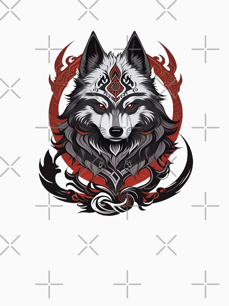 Grey Wolf Vector Style Logo by NordicBadger