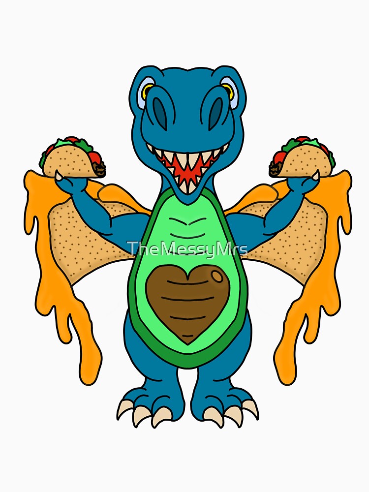 Blue Tex Mex Dragon by TheMessyMrs