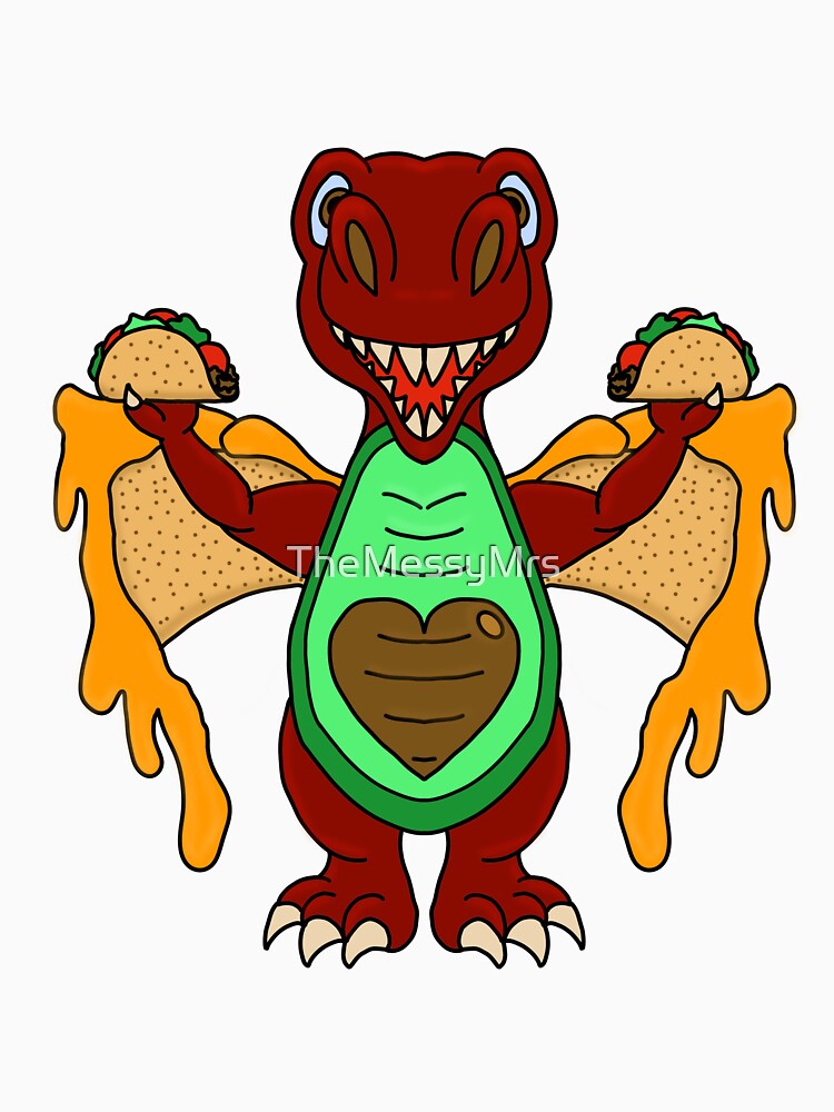 Red Tex Mex Dragon by TheMessyMrs