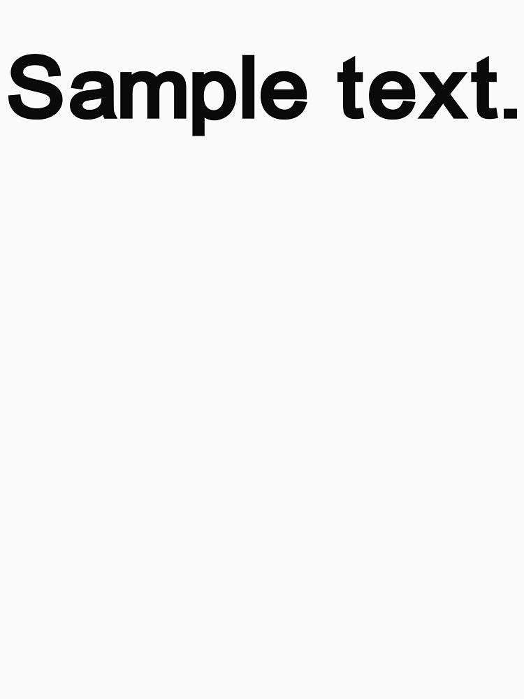 Sample Text by Anxiety.
