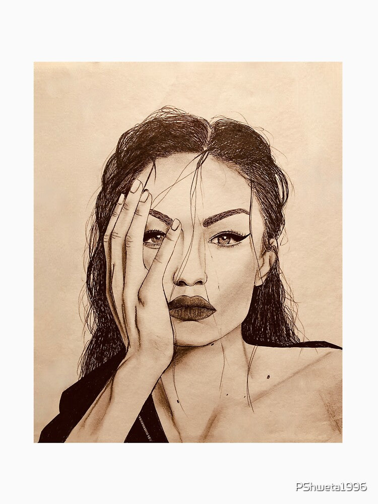 Gigi hadid portrait by PShwetsss