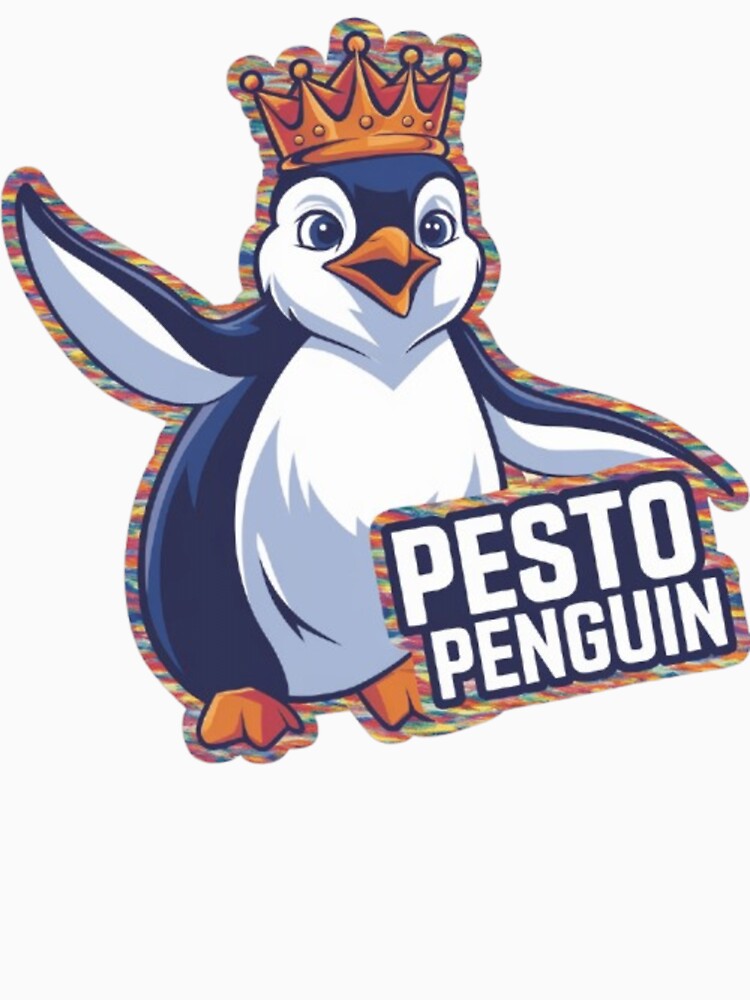 Pesto Penguin: Bold king penguin chick by MiHaykl