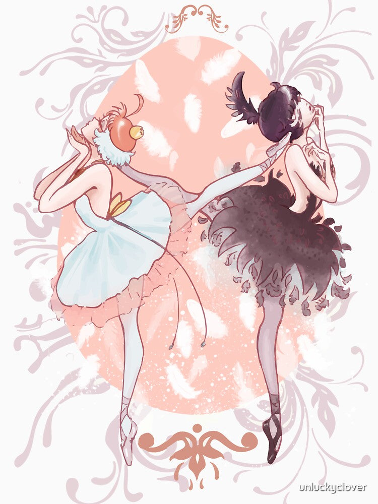Crow and Duck by unluckyclover