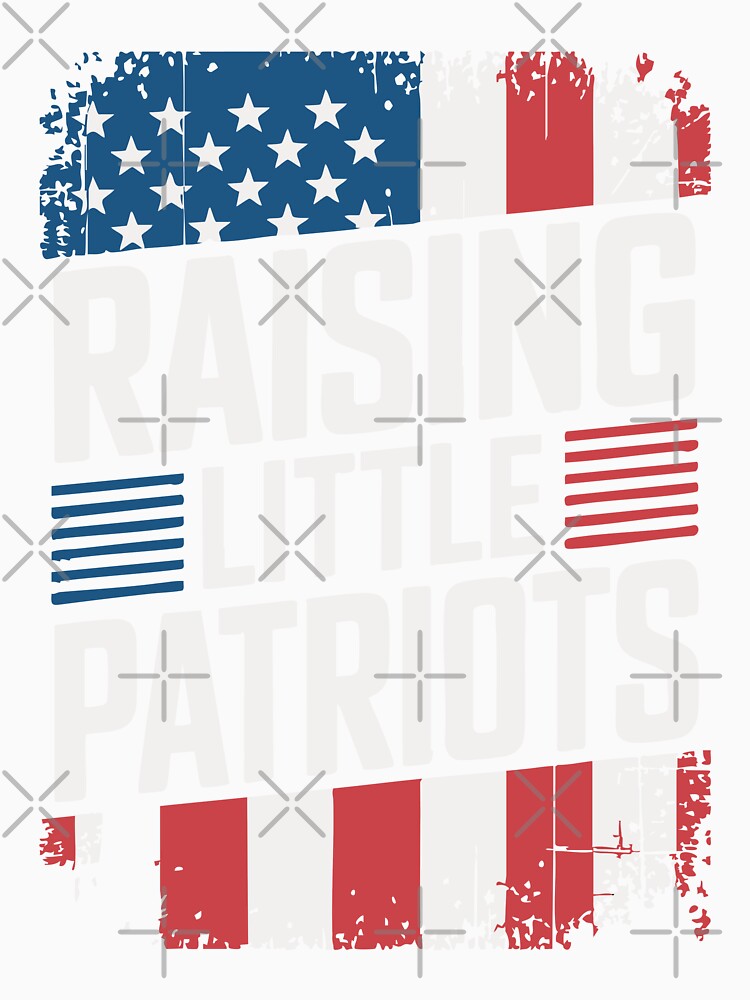 Raising Little Patriots Celebrating Independence for parents mom and dad by Kuku-Craft