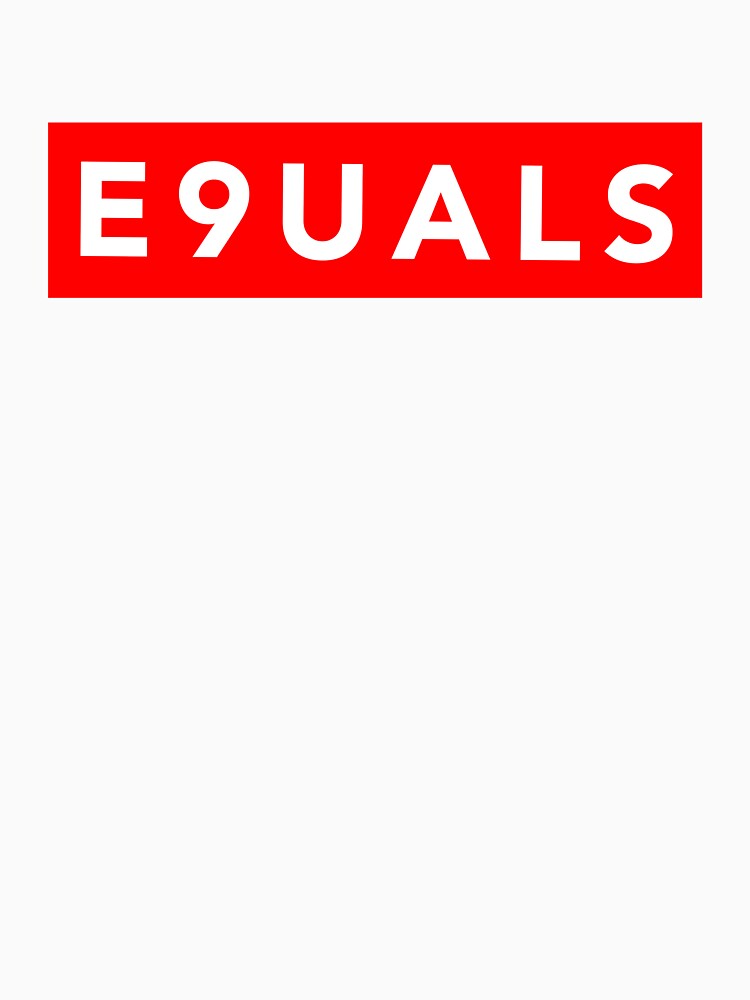 E9UALS official red by RB Graphics