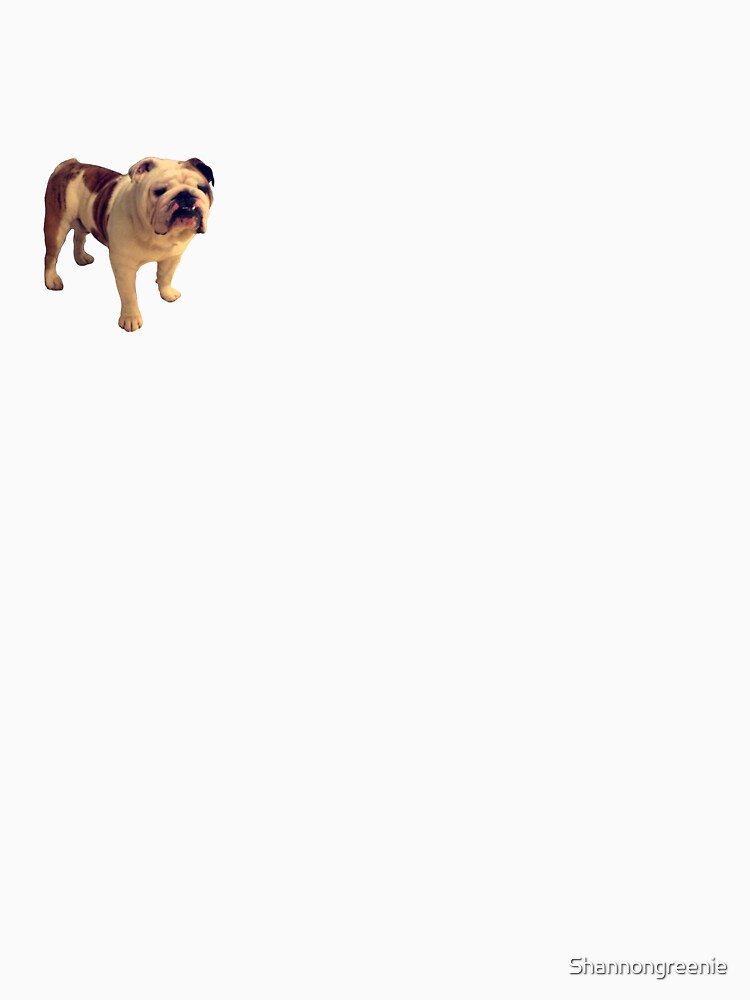 Custom bulldog design by Shannongreenie