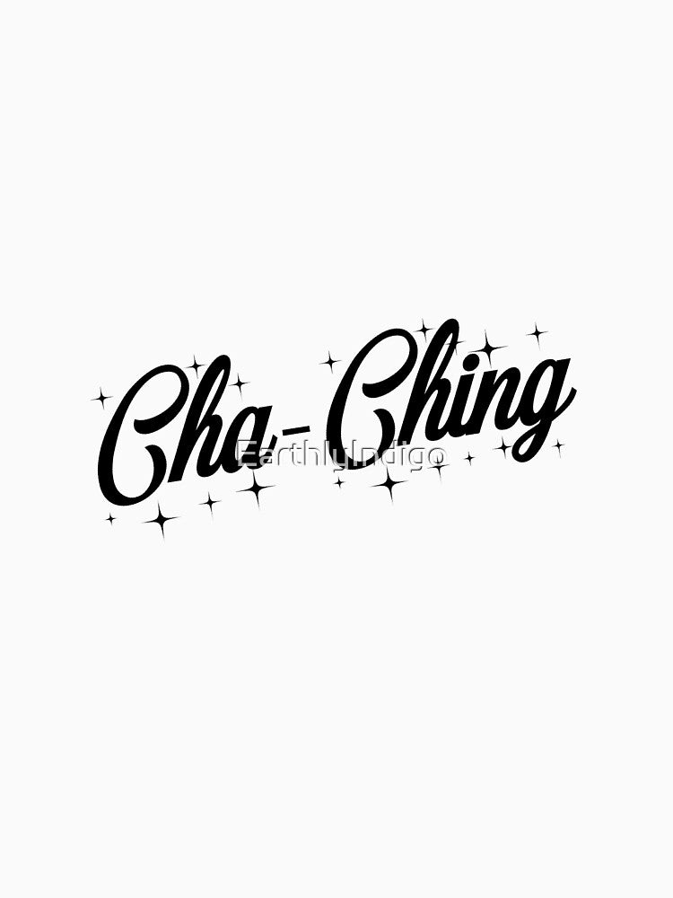Cha Ching, Small Business Owner, Entrepenuer Gift by EarthlyIndigo