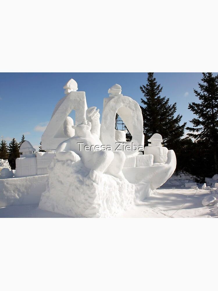 Snow Sculpture 3 by Teresa Zieba