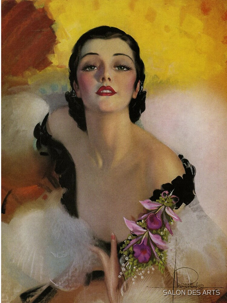 Orchids to You (1930) - Rolf Armstrong by SALON DES ARTS