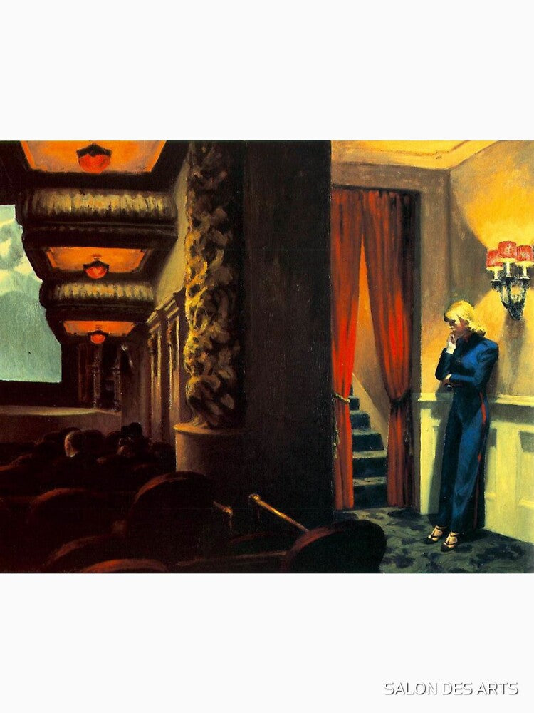 New York Cinema (1939) - Edward Hopper by SALON DES ARTS