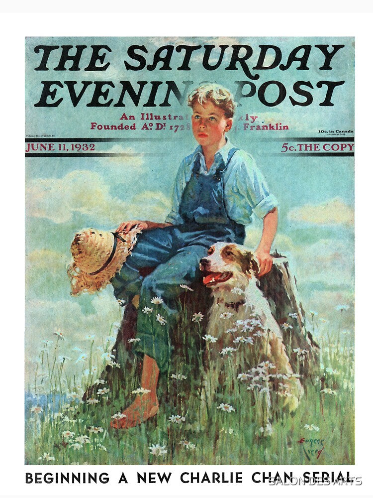 The Saturday Evening Post (1932) - Eugene Iverd by SALON DES ARTS