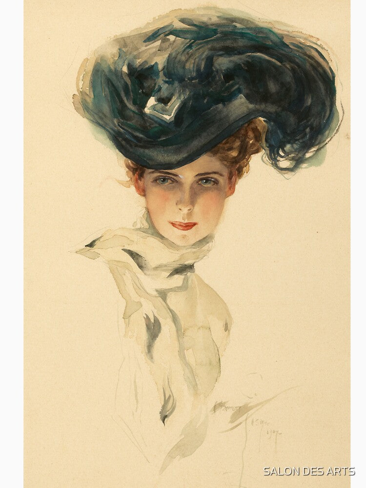 Fisher Girl (1907) - Harrison Fisher by SALON DES ARTS