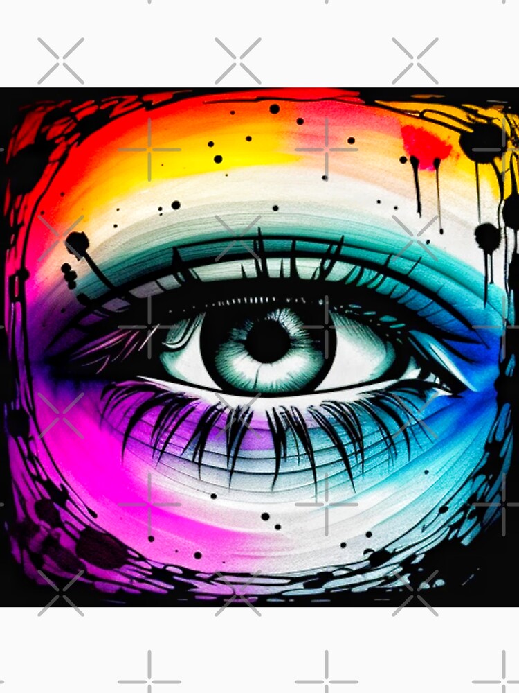 Colorful Eye by Shopping Dude