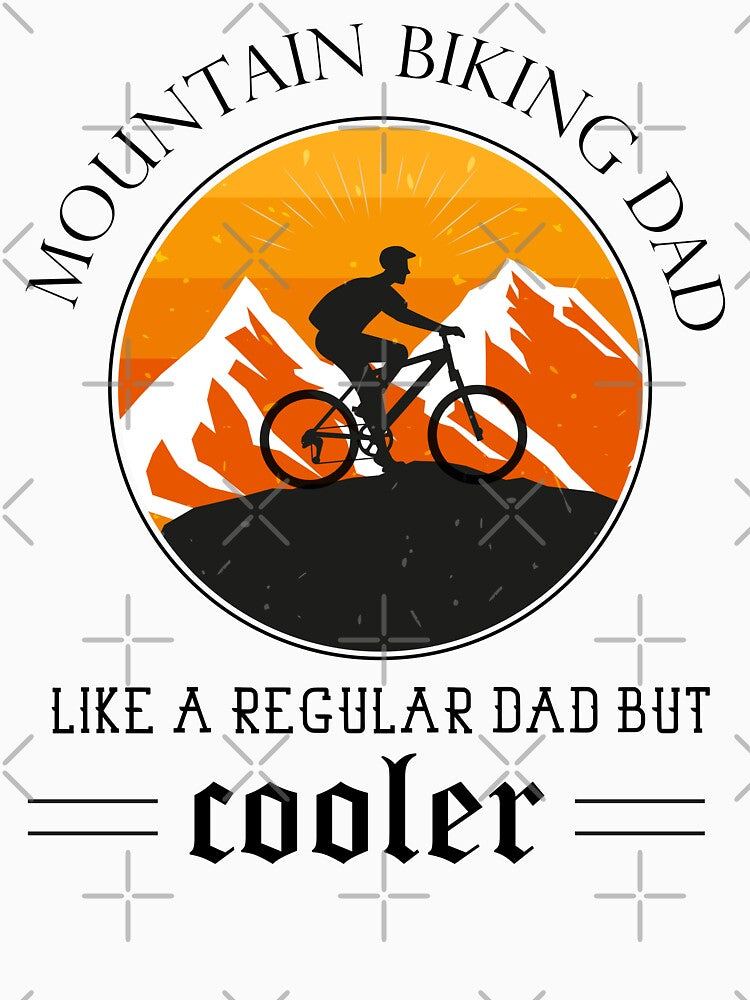 mountain biking dad like a regular dad but cooler by SOUFIANE1991