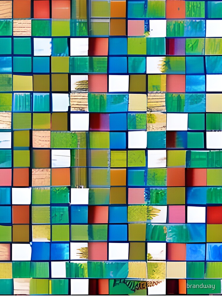 Little colorful squares pattern by brandway