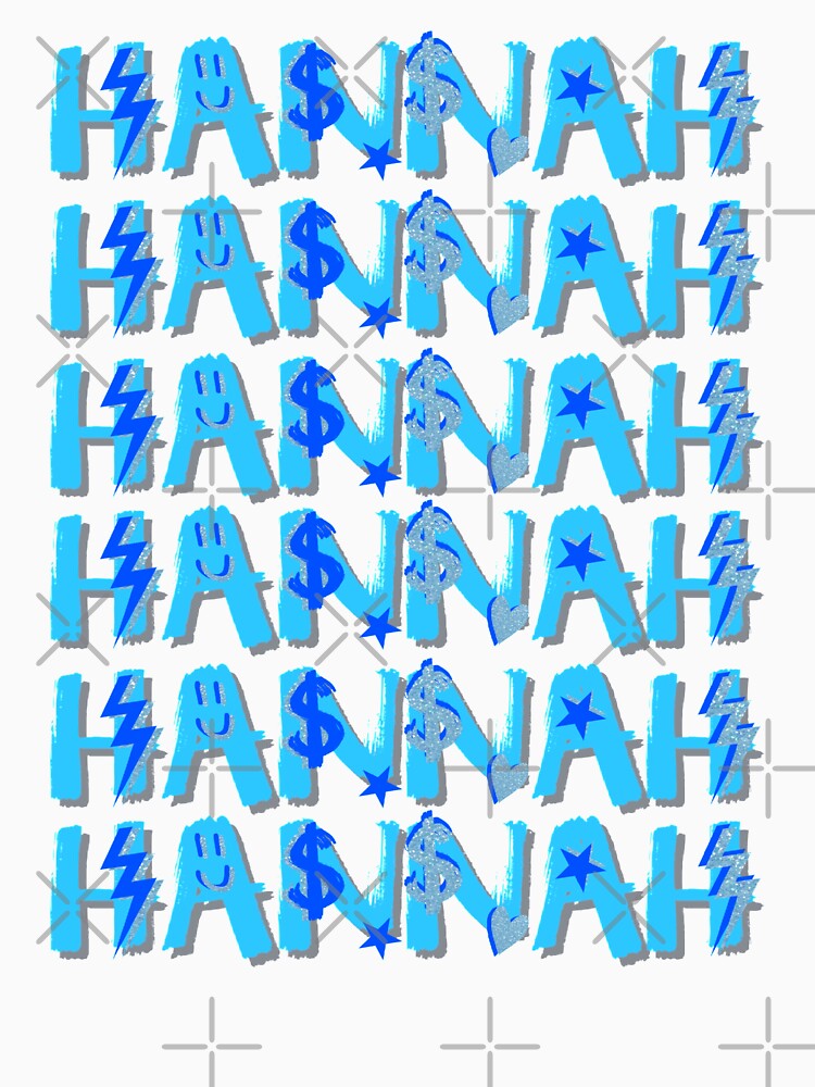 HANNAH name by Julia Santos