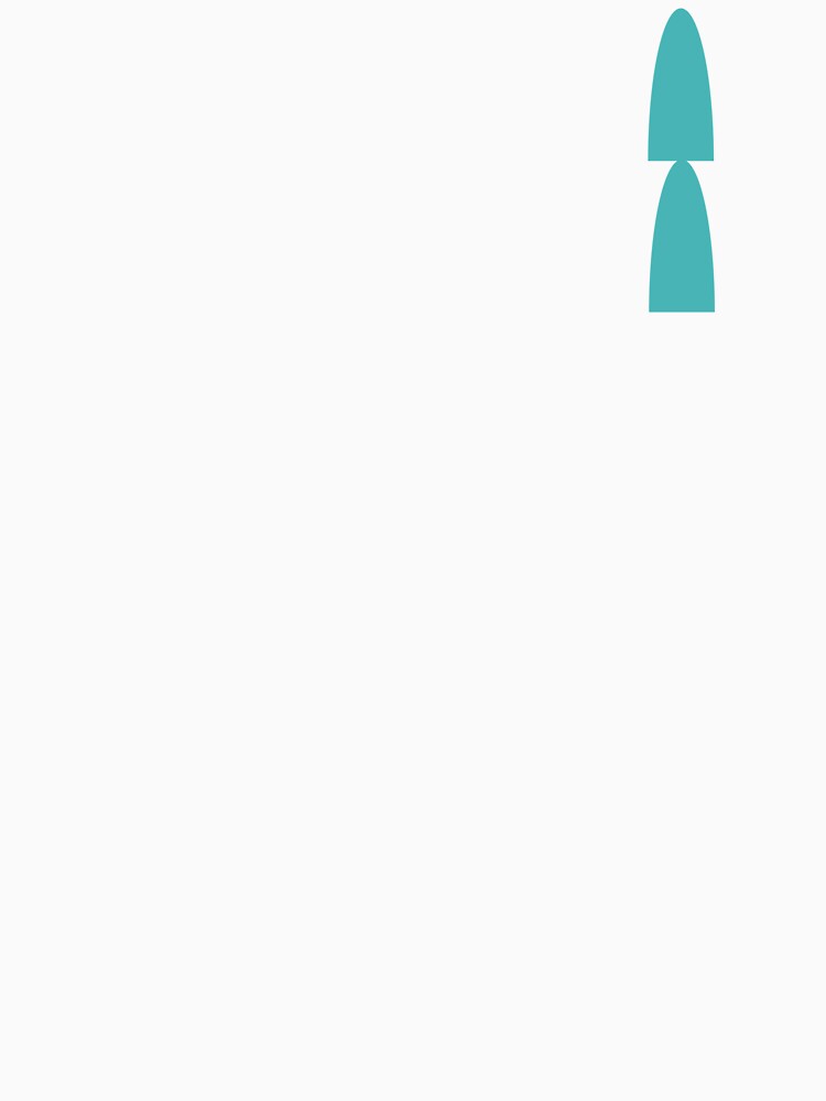 Teal shape illustration hand-drawn graphical art by MagicMaker1984
