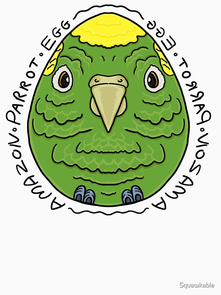 Yellow-Naped Amazon Egg by Squawkable