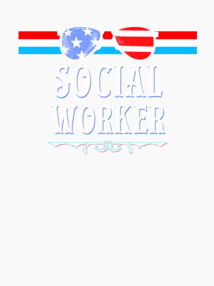 Social Worker USA Retro Vintage by mrgyejohm31