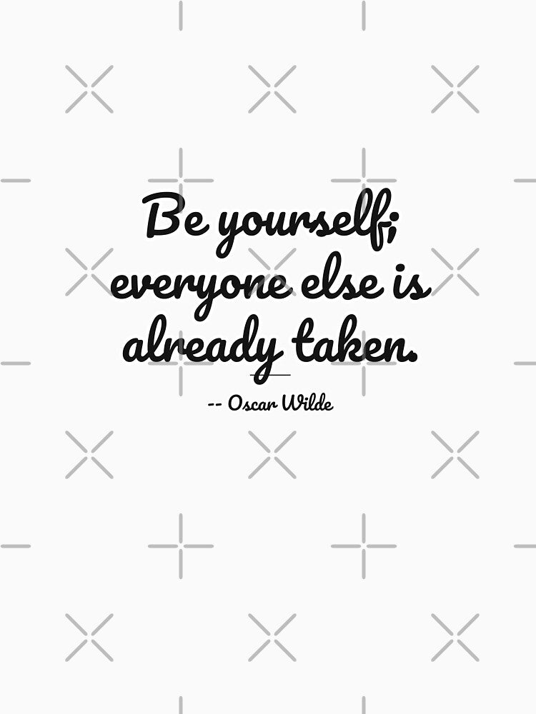 Be Yourself Quote Handwritten Script by T-domain