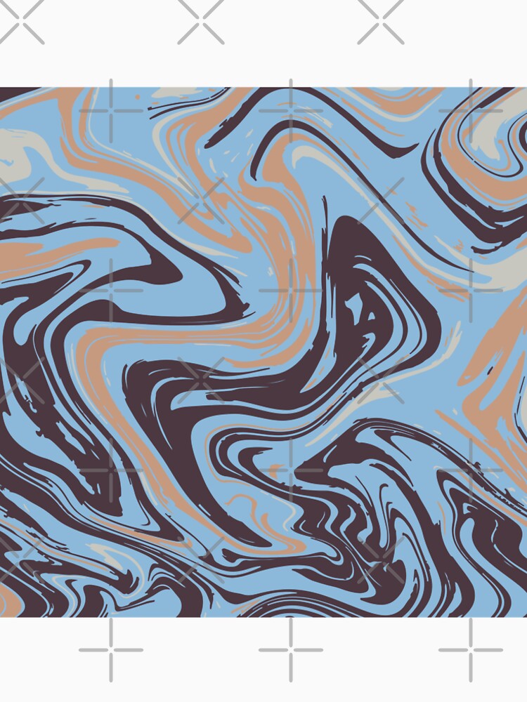 Liquid Pattern, exclusive abstract design by LIRAZ ZIV