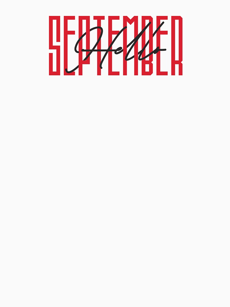 Hello september by FLATVAC STICKER