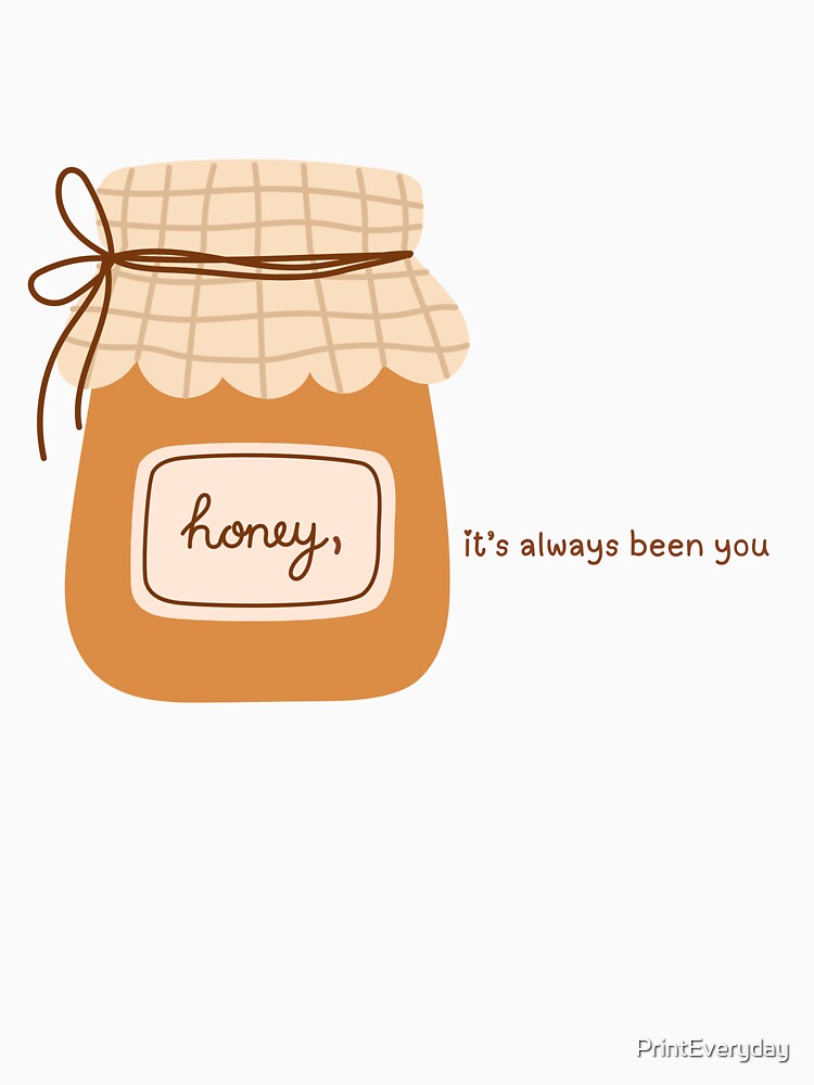 Romantic | Sweet | Honey | Sweetheart by PrintEveryday