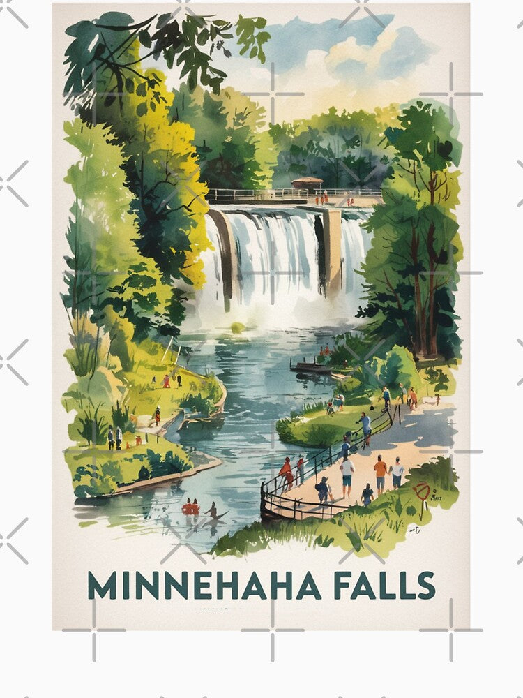 Minnesota Vintage Travel Poster by TravelerRat