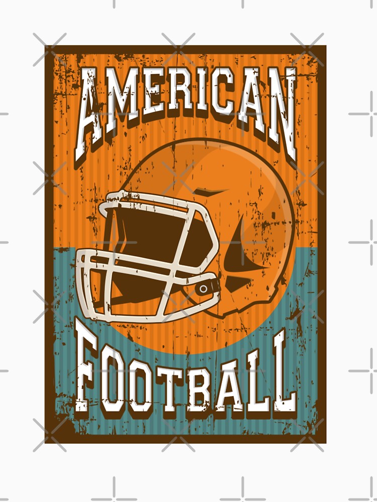 American Football Helmet Poster by OikieToikie