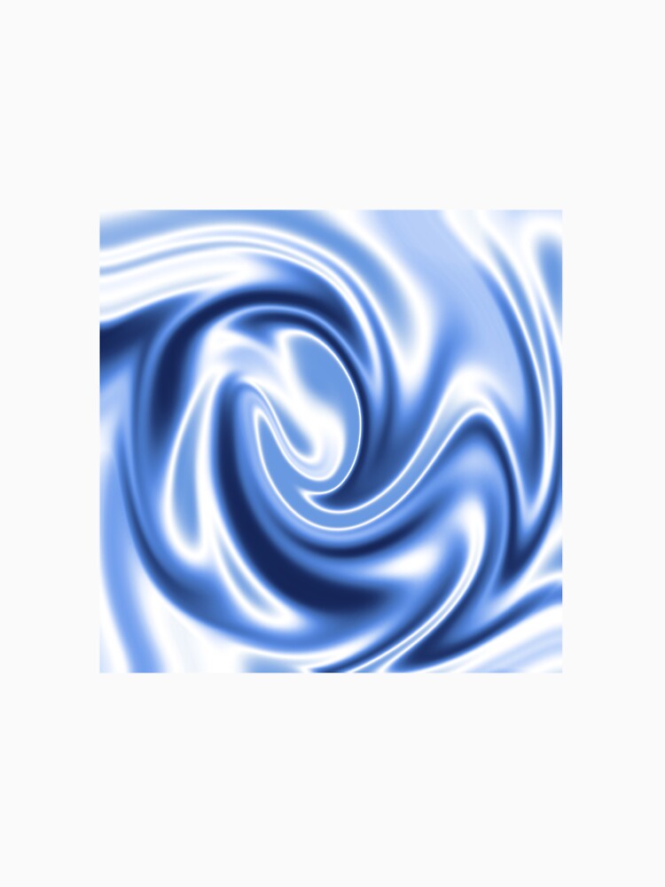 Blue, Black and White liquid Gradient by Pattrenonly