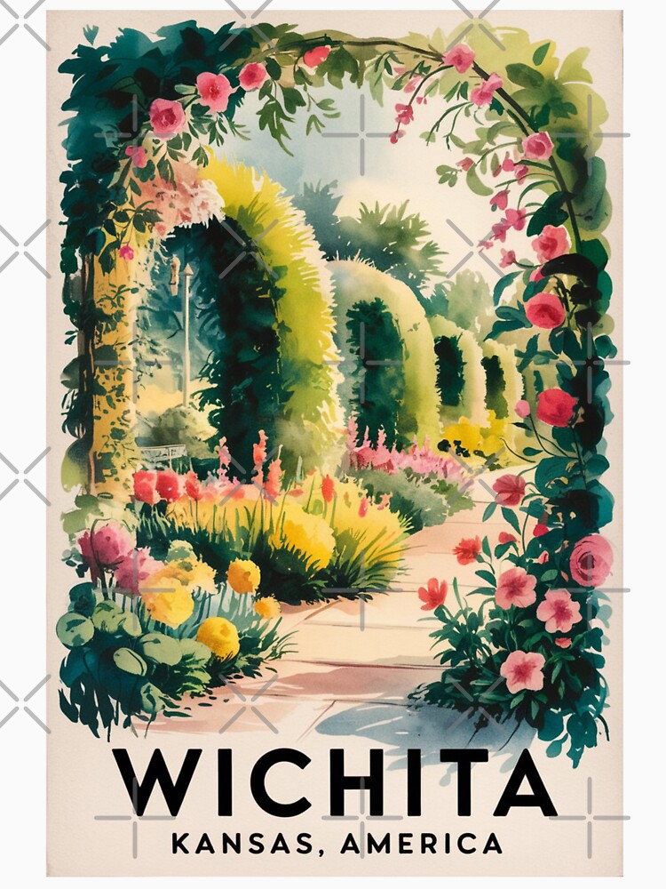 Kansas Vintage Travel Poster by TravelerRat