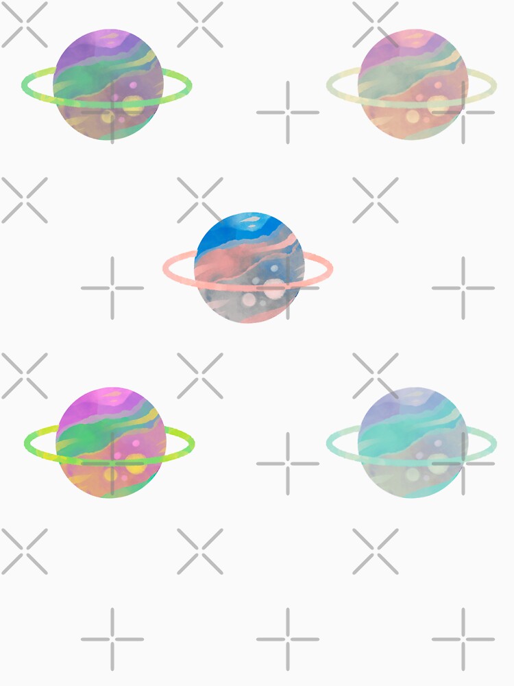 Saturn planet set pack sticker by DesignPMG