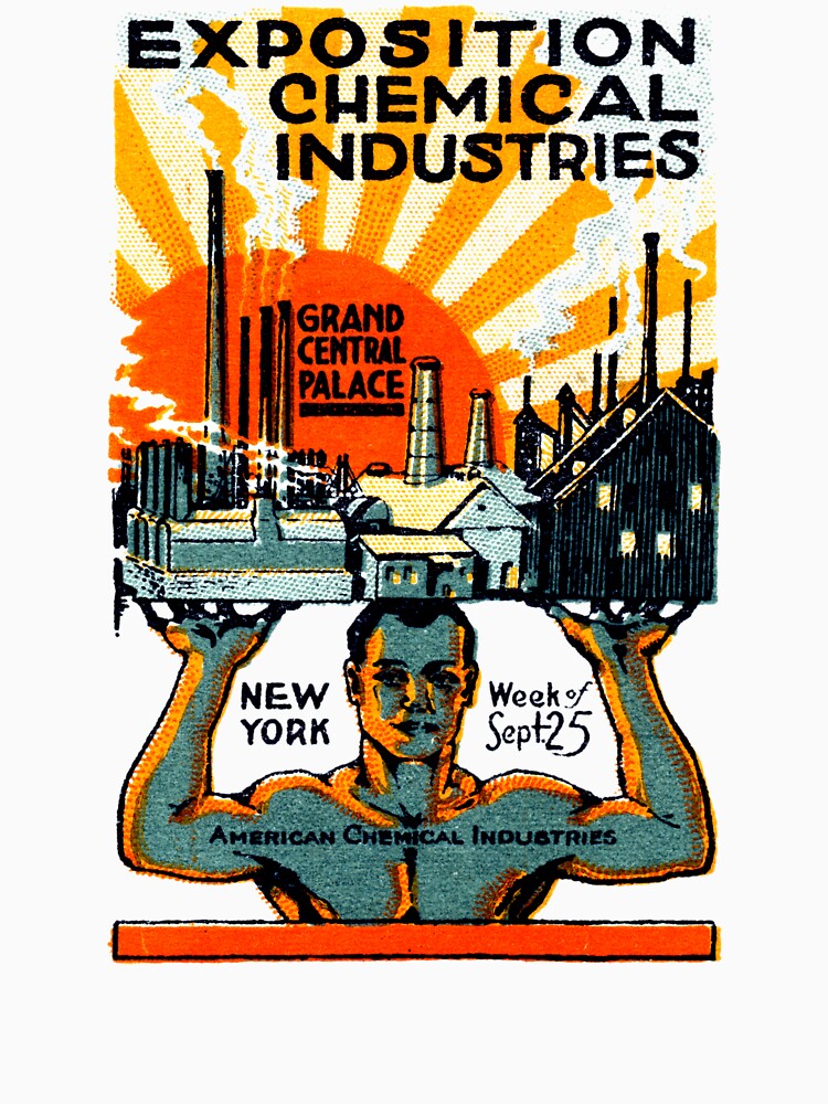 1917 New York City Chemical Expo by historicimage