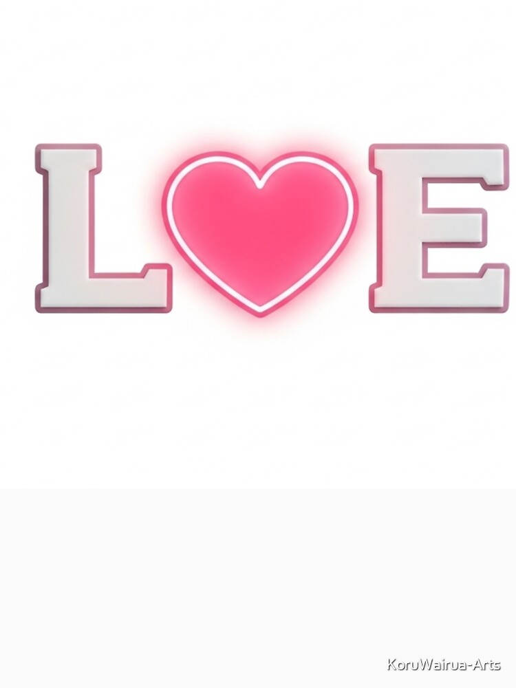 L❤️E – Sporty Cute Love Logo Design by KoruWairua-Arts