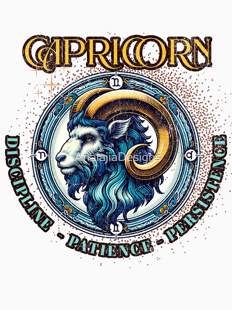 Capricorn Horoscope : Discipline, Patience & Persistence by AnalajiaDesigns