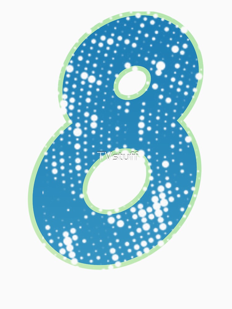 Blue Number Shine-eight by TVstuff