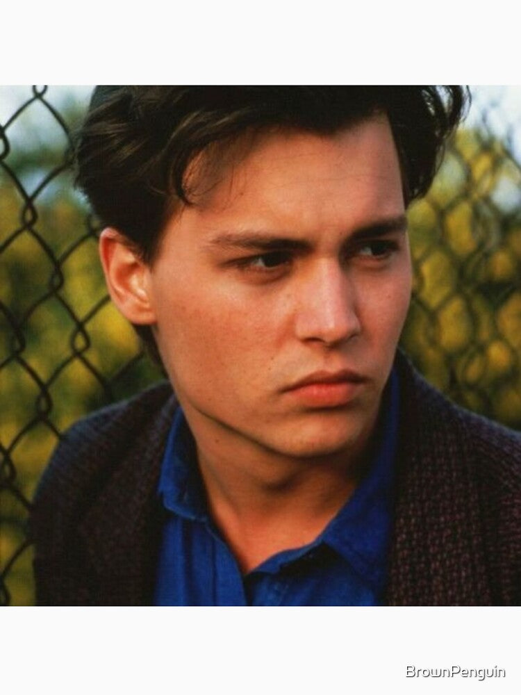 Young Johnny Depp by BrownPenguin Unisex , , , Long Sleeve Tee