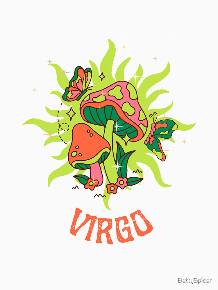 Virgo Cottage Core Psychedelic by BettySpicer