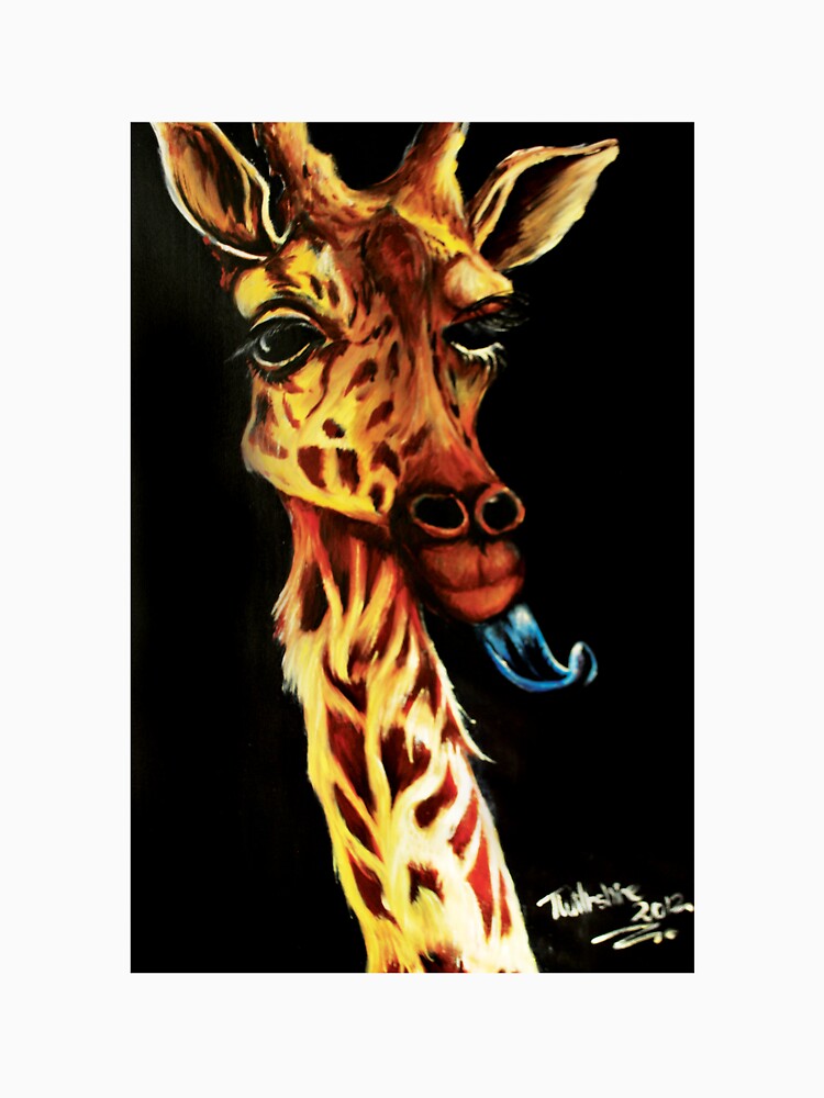 Giraffe Blue by Travis Wiltshire