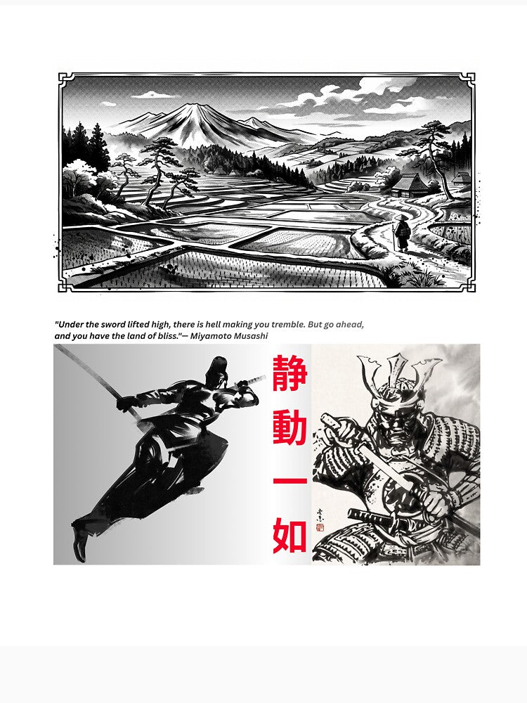 Samurai Ink Art - Seidou Ichinyo Dark Aesthetic by MadeByDesire