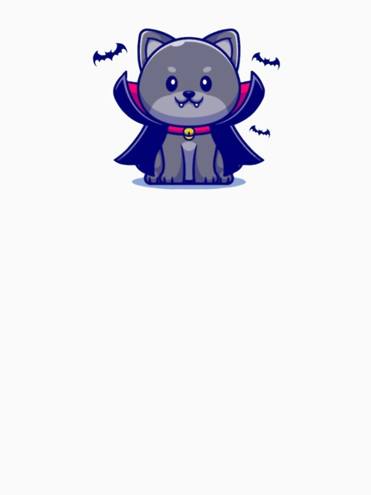 Halloween vampire cat by Nelliii-