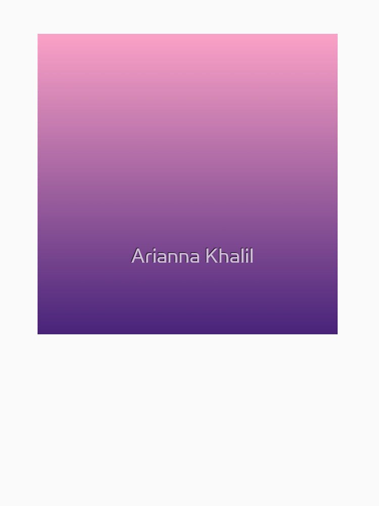 Light Pink to Purple Ombre Gradient by Arianna Khalil