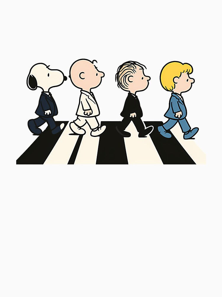 Beatless Cartoon Crosswalk Band Parodys by Onshop2020 Unisex , , , Long Sleeve Tee