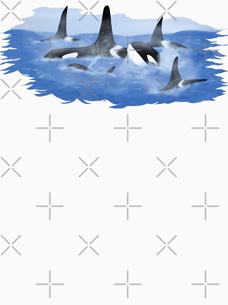 Orcas in The Ocean by Natural-Habitat