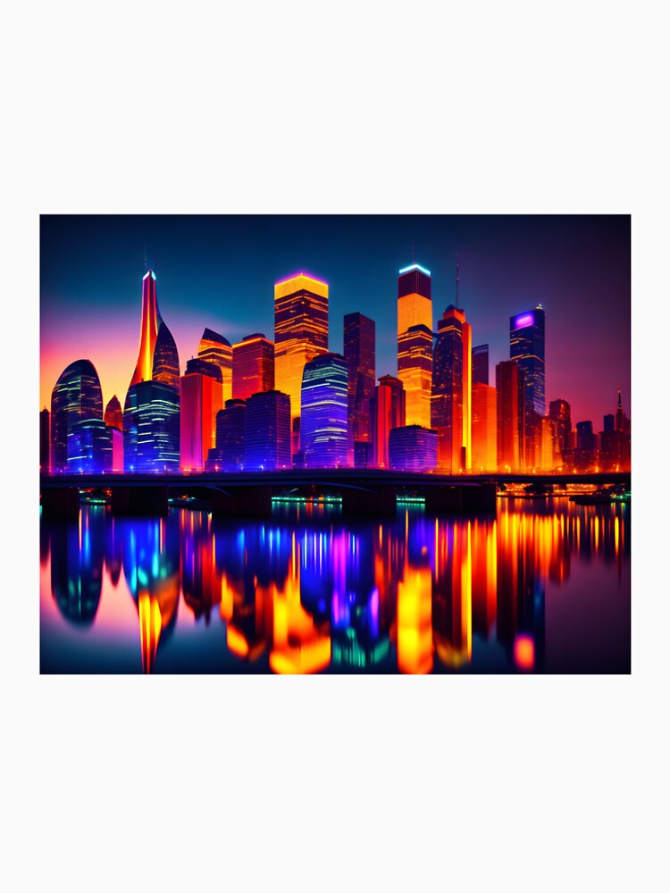 Reflective City by PPerfectPrints