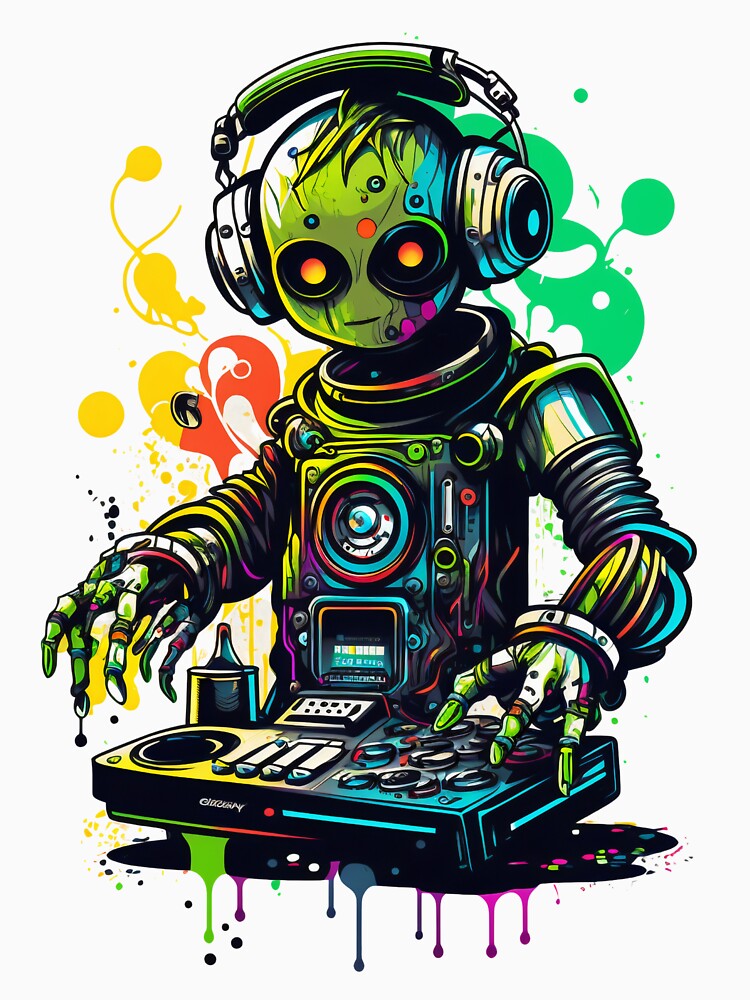 DJ Mascot by flowinglobe