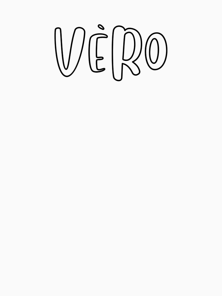 VÈRO – Minimalist Design T-Shirt by VEROofficial
