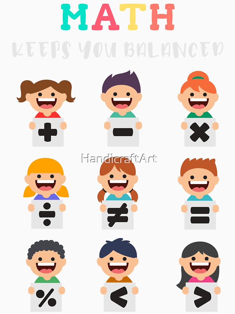 Math keeps you balanced by HandicraftArt