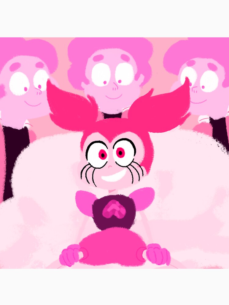 steven universe: 3 pink stevens and a spinel by Nanostrashcan